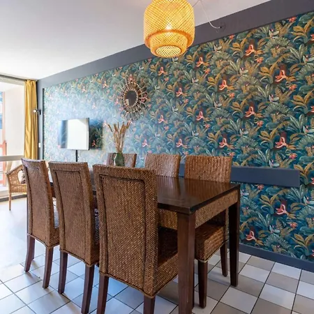 Superbe appartement bohème 6pers Piscine couverte Le Touquet-Paris-Plage Extérieur photo
